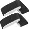 Kisangel 3 Sätze Snowboard-Riemen Skischuhtasche Snowboard-Gurt Schneemobil Skiausrüstung Ski Fix Band Ski Fixierband Lederband Tragegurt Für Snowboard Skiriemen Nylon Black 4 Stück * 3
