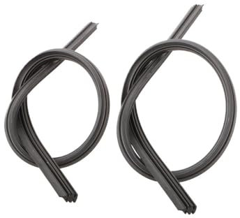 YANTUML 1 Set Wischer Gummi Streifen Für Vw Für Golf 2010 2012 2019 Scheibenwischer Klinge Refill Zubehör(18 and 26)