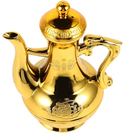 KICHOUSE Pot Bouddha Récipient à Vin Rétro Ornement De Table Vintage Pot à Vin Exquis Pour Décoration Intérieure Pichet De Rangement Décoratif