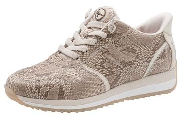 Tamaris Wide FIT Sneaker Materialmix Leder/Textil/Synthetik H-Weite