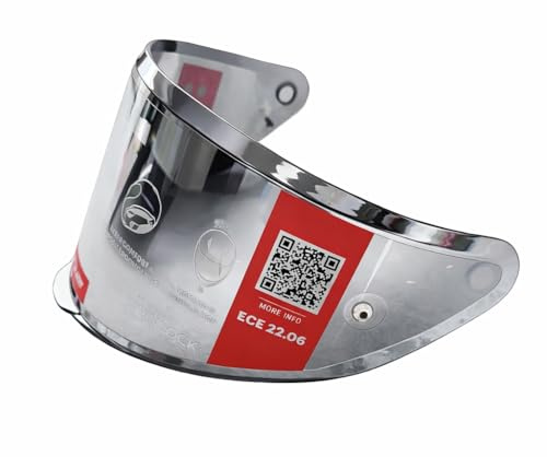 LS2, Visiera per casco moto FF820 RAPID III, Iridio d'argento