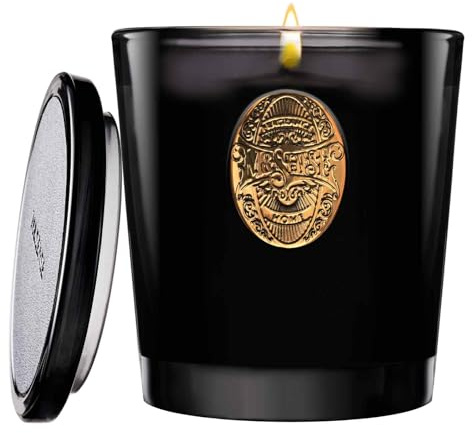 M&SENSE Duftkerze Oud Holz, 260g Duftkerzen im Glas Natürliche Soja-Kerze, 55 Stunden Brenndauer,Weihnachten Kerzengeschenke für Frauen & Männer