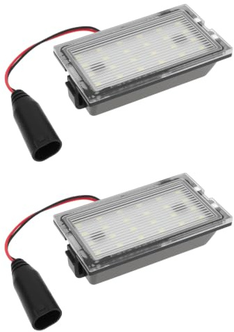 AS Axis Spindleon 2 Pack LED License Plate Lights XFC500040 12 V compatible with Land Rover Discovery 3 4 L319