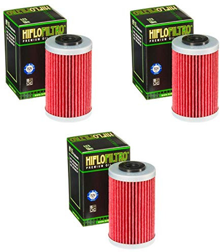 Hiflo 3x Ölfilter Duke 390 ABS 2013-2014 HF155