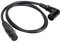 XLR 90 Degree Adapter, Right Angle XLR Patch Cable, Microphone Cord, DMX Signal Wire Cord 3FT (1 Meter = 3.2 Feet)
