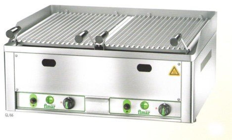 Das Raster Lavastein Gasgrill Grill cm 66 x 54 x 22 RS 3393