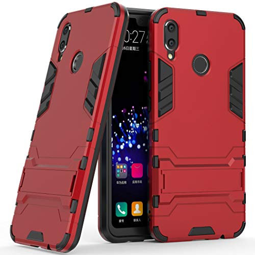 SCIMIN Hybrid Case for Huawei Nova 3i,Shockproof Cover for Huawei Nova 3i, Dual Layer Protection Rugged Case Hard Shell Cover with Kickstand for Huawei Nova 3i