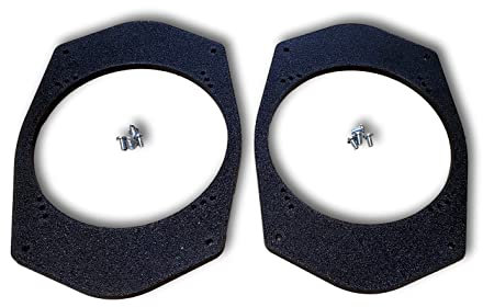 1 Pair - Universal Speaker Adapters 6x9 6x9 to 6 1/2 6.5 - SPKBRK001