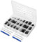 AUTOUTLET Joints Toriques en Caoutchouc Nitrile 960 PCS Kit 24 Tailles pour Les Pipelines Le Gaz Naturel Les Réparations de Voitures et de Robinets avec 2 Crochets de Joint d'Huile