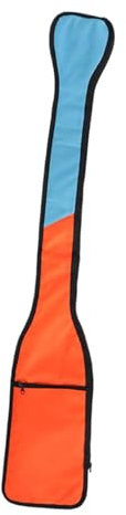 Baoblaze Paddeltasche Kajak, Paddelboard-Tasche mit Verstellbarer Schultergurt Paddel Aufbewahrungstasche, Drachenboot-Paddeltasche für Surfen, Outdoor-Rafting, Lagerung Transport, Orangeblau