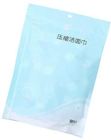 Healvian 100pièces Serviettes Compressées Serviettes Faciales Jetables Et Portables Pour Voyage Sports Et Soins Du Visage