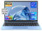 NOTODD 2025 Laptop 14 Zoll Win11 Celeron N4020 256GB SSD Unterstützung 1TB (TF 512GB) Full Metal Notebook 1080P 5G WiFi Mini HDMI & Kabellose Maus Tastaturfolie für Tastatur-Blue