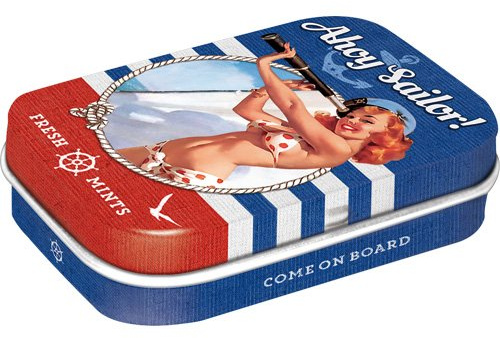 Nostalgic-Art 81322, Pin Up - Ahoy Sailor!, Pillendose