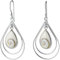 ISLAND PIERCINGS 925er Silber und Shiva Muschel Ohrringe Hänger Ohrhänger SER312