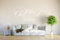 INDIGOS UG - Wandtattoo Wohnzimmer - 96x35 cm - Wandaufkleber Kinderzimmer - Wandsticker Küche Büro Badezimmer