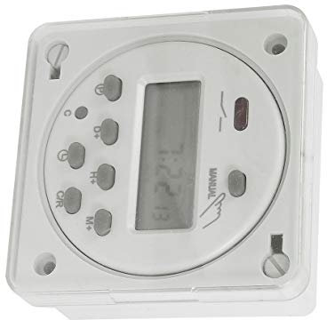 Aexit AC 110V Digitaler LCD - programmierbarer Zeitschaltuhr - Relais 10A (61d3ff523f92862daef36b79602979b9)