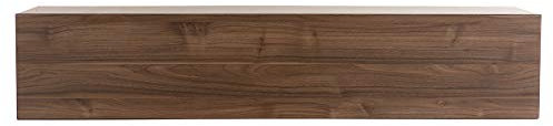 Miliboo Élément Mural TV Horizontal Finition Bois foncé Noyer L137.5 cm ETERNEL