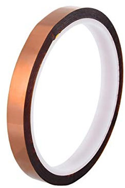 Klebeband, hitzebeständiges Klebeband Polyimid Abdeckband zum Abdecken, Löten, Pulverbeschichtung, Sublimation und Isolieren von Leiterplatten