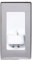 In-Wall Electrical Toothbrush Charger with Shaver Socket - PV12PS POLISHED STEEL