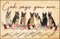 TNND Poster, Motiv: Deutscher Schäferhund, Hundefreunde, Gott sagt, Sie sind einzigartig, besonderes, schönes Heimdekor, Dekoration, Poster, Wandkunst, 20,3 x 30,5 cm