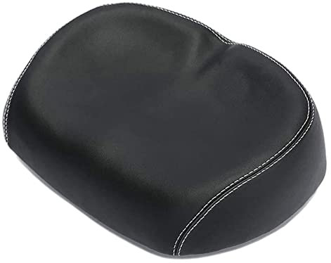 Liummrcy Übergroßer Fahrradsitz, bequemes Fahrradsattel, Universal Ersatz Radkissenkissen, wasserdicht & Atmungsaktiv weiche Schaumstoff breit Fahrradsattel - Kein Nase Bike Seat Universal Ersatz
