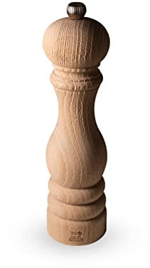 PEUGEOT - Moulin à Poivre Paris Nature 22 cm - Réglage Classique - En Bois Revalorisé Labellisé PEFC - Fabrication Française - Coloris Naturel