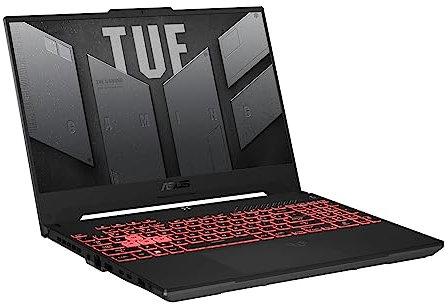 ASUS TUF A15-TUF507RR-HN076W PC portatile Gamer 15 Full HD 144Hz (AMD Ryzen 7-6800H, 16G (2x8 GB) RAM, 512GB PCIe SSD, GeForce RTX 3070) Windows 11 Tastiera retroilluminata AZERTY francese RGB 1 Zona