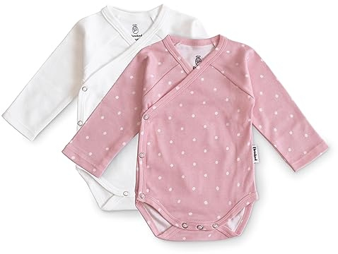 Ehrenkind® Baby-Body 2er Set | 100% Bio-Baumwolle | Wickelbody | Standard 100 by OEKO-TEX | Verschiedene Varianten & Größen