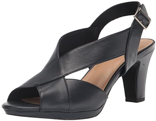 Easy Street Christy Damen-Sandalen mit Absatz, Marineblau, 41 EU