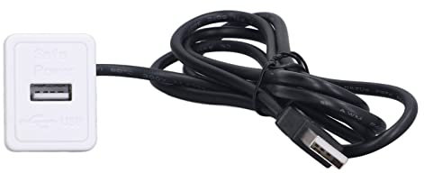 Yctze USB Ladebuchse, USB Ladestation f¨¹r SofasEinzelanschluss2 ASchnellladungversenkte USB Power Hub Steckdose f¨¹r Liege