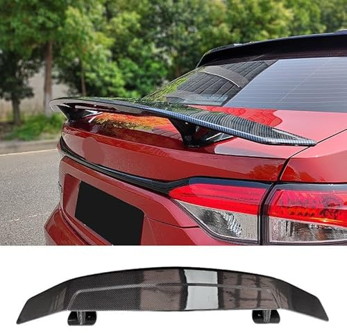 Auto Heckspoiler Spoiler für Mercedes Benz/AMG SLK SLC R170 R171 R172 SLK 55 32, ABS Auto Heckkofferraum Kofferraumspoiler Heckflügel Tuning Auto Zubehör,Carbon Fibre Look