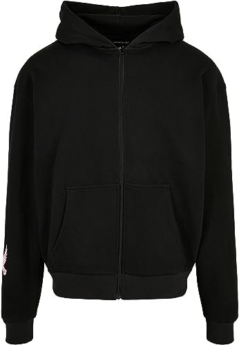 MT Upscale Doves Oversize Zip Hoodie Black XL