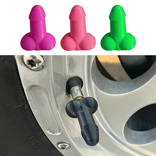 Autoreifen-Ventilkappen, für Audi-Felgen und -Reifen, Zubehör und Teile, 4 Stück,Pink