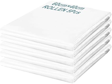 5 Pack Roll Up Vakuumbeutel(60 * 40cm),Entwickelt für Platzersparnis durch Kompression. Ideal zum Aufbewahren von Kleidung, Matratzen, Decken, Bettdecken, Kissen, Bettzeug und auf Reisen