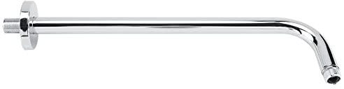 Brazo de Ducha de 43 Cm Brazo de Ducha Extendido Soporte de Rociador Superior de Ducha Oculto Poste de Extensión de Tubo de Rociado Montado en la Pared para Baño Accesorios de