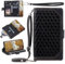 Beajew Coque Compatible avec Huawei P20 Pro avec Cordon,Etui Huawei P20 Pro,Flip Portefeuille Étui Cuir,[9 Porte Cartes] [Fermeture Magnétique]-Noir