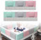FIVMEN Bettgitter 60 cm Baby Bett Rausfallschutz 5-Stufen höhenverstellbar Kinder Bettschutzgitter mit Reißverschluss Waschbarem Kinderbettgitter, für Kinderbetten, Elternbetten (Grau)