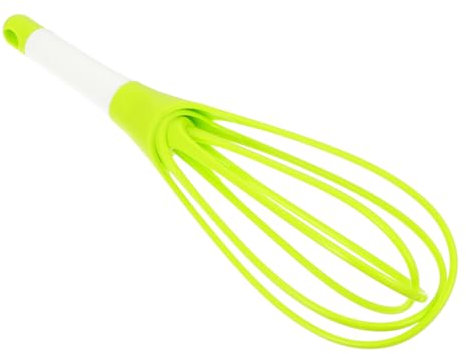 Cabilock 3 Stück 10 Eierschläger von Hand Schneebesen Werkzeug manueller milchaufschäumer Mini-Drehwerkzeug Eiercreme-Rührer küchenmaschiene kochgeschirr Mixer Schneebesen aus Silikon