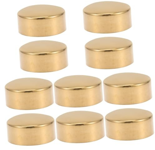 Gadpiparty 10 STK Handlaufkopf Schienen Handlauf-Endkappe aus Edelstahl Schwimmbad Kette System handlaufüberzug handlauf überzug Geländer Schlauchstecker Handlauf-Endkappen Rostfreier Stahl