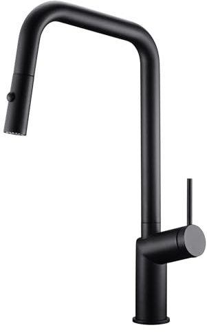 IMEX GCE024/NG BONN Grifería De Cocina Color Negro Mate