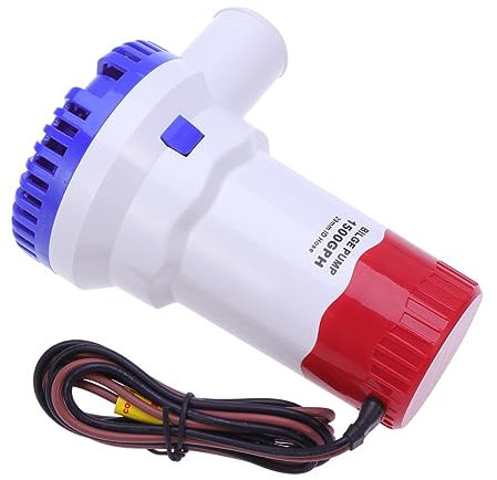 POPETPOP Pompe De Cale Isolée 12 V Mini Pompe Submersible Pour Camping-car De Jardin 1500 Gph Facile À Installer