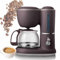Drip Coffee Machines, 600ml Capacity Coffee Maker with Automatic Continuous Insulation - Concentration Adjustable and High Density Filter - Anti-drip Design - Perfect for Home and Office Use