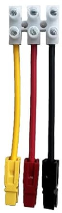 Tour Fit Golf Trolley Battery Connector Repair Kit for Powakaddy FW3 / 5/7 | Black/Red/Yellow 3 Way Adapter Replacment Kit Plug N Play (for Powakaddy FW3/5/7)