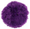 Eeuye Alfombra de Lana de Piel Sintetica de Oveja Alfombra 30 x 30 cm Estera Alfombra de cojin Silla Pelo Suave Mullido (Redondo)