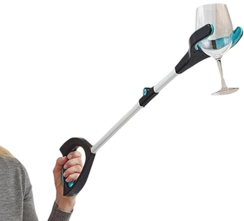Yongmcxhhj Recogedor Herramienta De Alcance - Pinza Plegable con Luz para Adultos Mayores | Alargador Liviano para Adultos Mayores Mujeres Embarazadas Ropa Basura Hogar Jardín