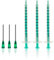 3 Stück Spritzen-Set 1ml mit stumpfer Nadel. Einwegspritzen, Dosierspritze aus Plastik. Ideal für feine Dosierungen, Hobby, Handwerk, Haustiere. Zur Präzisionsanwendung von Flüssigkeiten.