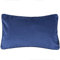 McAlister Textiles Matter Samt | Sofakissen mit Füllung in Marine Blau | 50 x 30cm | erhältlich in 25 Farben | griffester Samt edel paspeliert | pralles Samtkissen