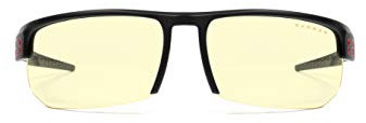 Gunnar Gaming- und Computerbrille - Torpedo, Amber Linsen mit 65% Blaulicht und 100% UV-Schutz -Augenschonende Blaulicht-Brille, Premium, reduziert Augenbelastung,