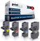 4X Print-Klex Tonerkartuschen kompatibel für Kyocera ECOSYS M5521cdn ECOSYS M5521cdw ECOSYS P5021 ECOSYS P5021cdn ECOSYS P5021cdw ECOSYS P5021Series TK5230 TK 5230 Black Cyan Magenta Yellow - Office