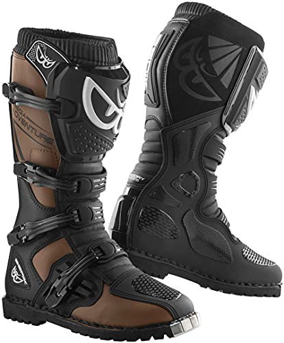 Berik Terrain Stivali Adventure Enduro/MX, marrone, 46
